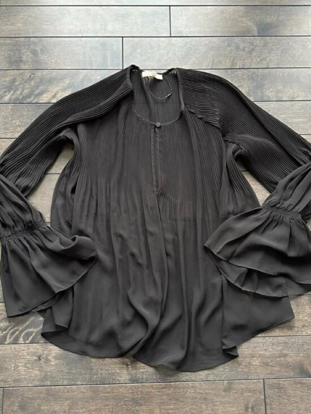 7 for All Mankind Sheer Boho Top